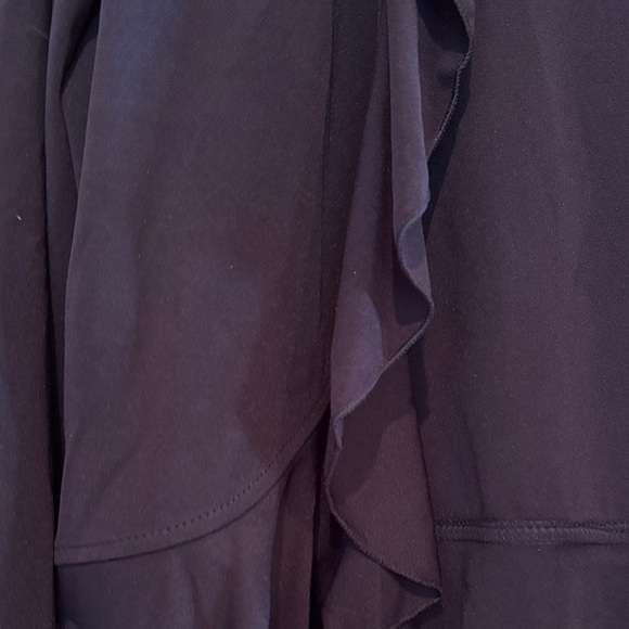 Purple Ruffled Open Cardigan - Picture 5 of 5